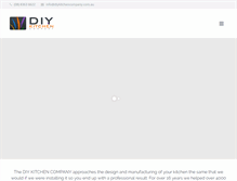 Tablet Screenshot of diykitchencompany.com.au
